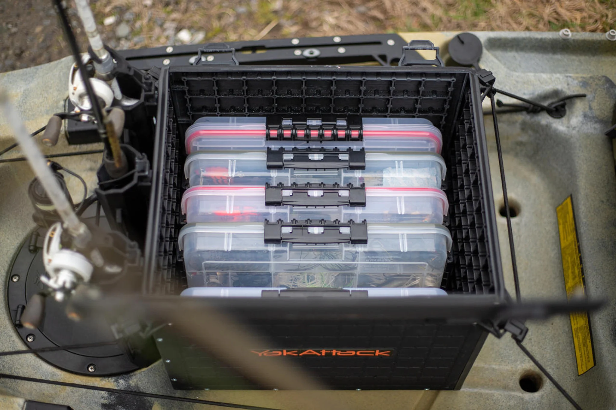 BlackPak Pro Kayak Fishing Crate - Image 5