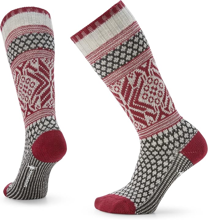 Everyday Cozy Popcorn Snowflake Crew Socks - Image 2