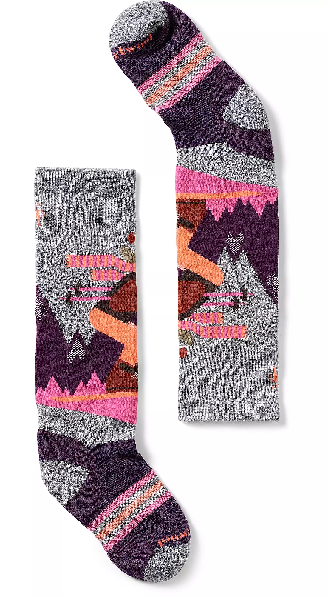 Kids' Wintersport Full Cushion Mountain Moose OTC Socks
