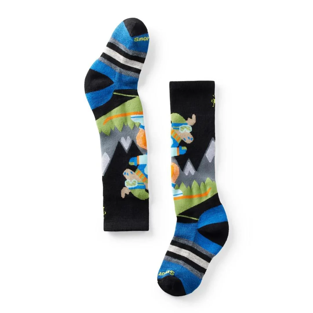 Kids' Wintersport Full Cushion Mountain Moose OTC Socks - Image 2