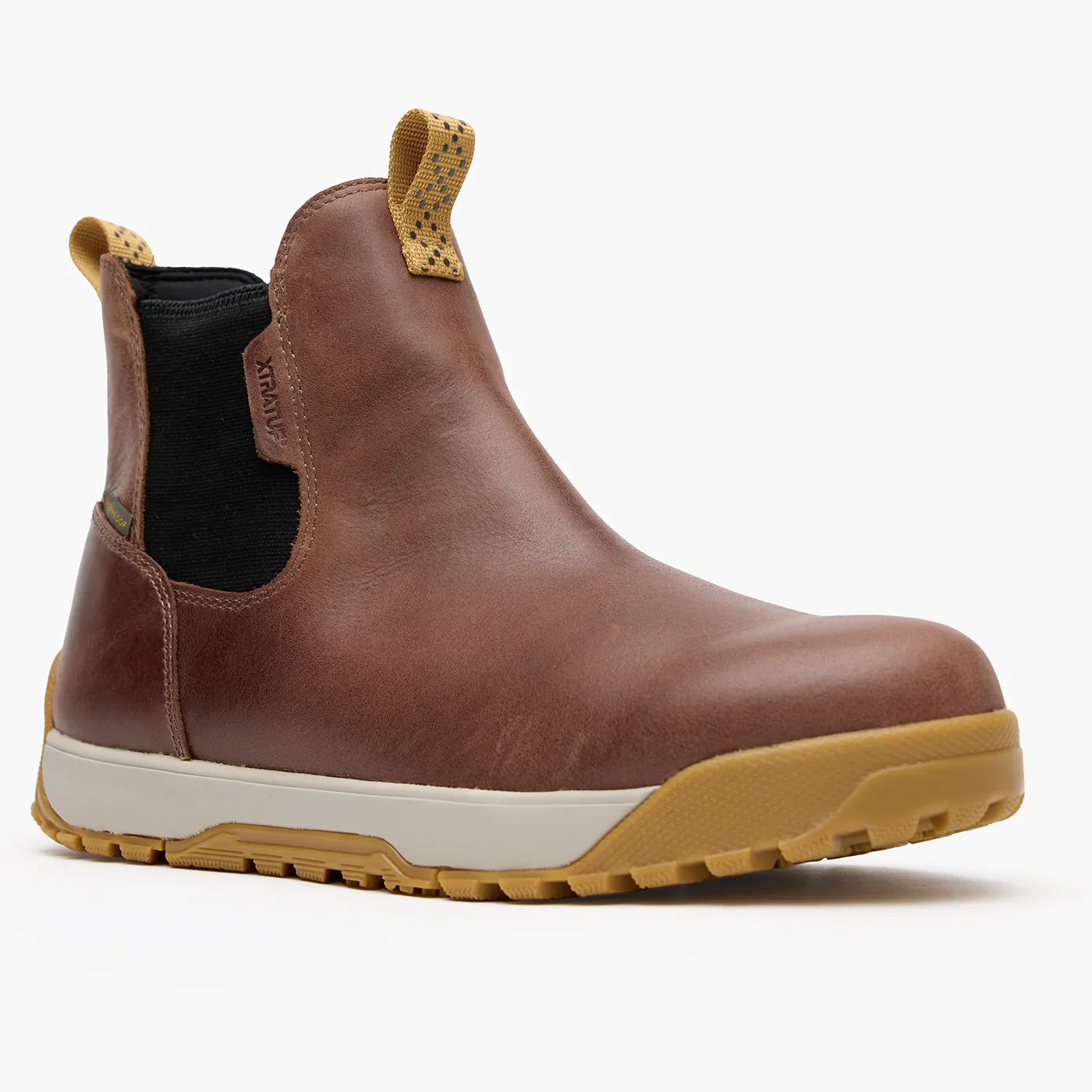 Men's Ankle Deck Boot Leather - Image 4