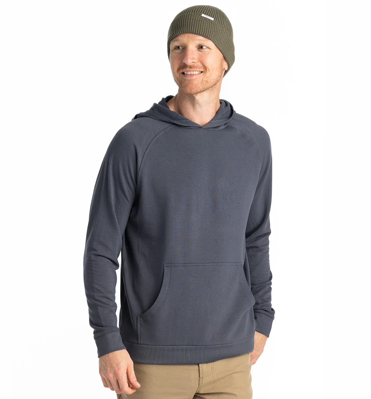 Men's Bamboo Lightweight Fleece Hoodie - Image 3
