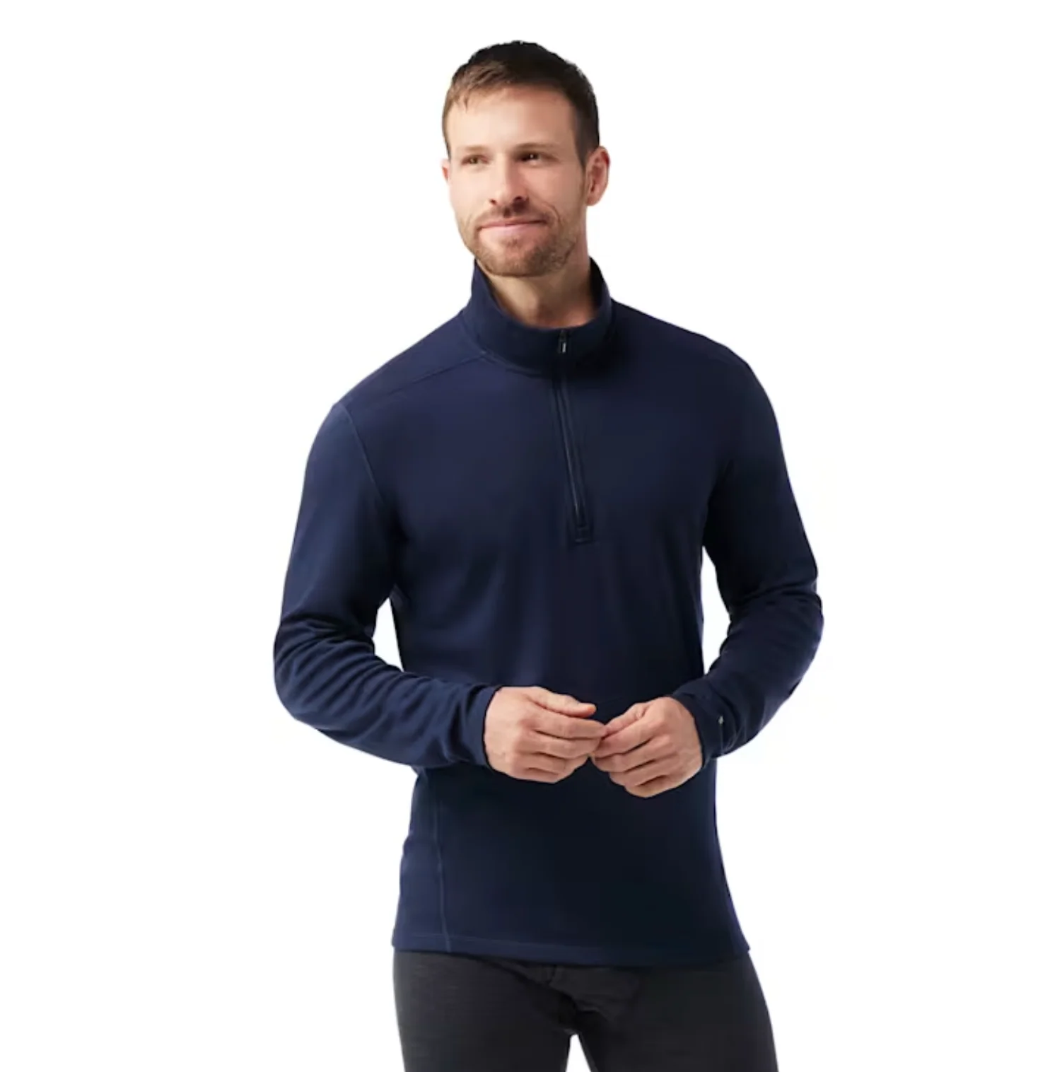 Men's Classic Thermal Merino Base Layer 1/4 Zip - Image 3