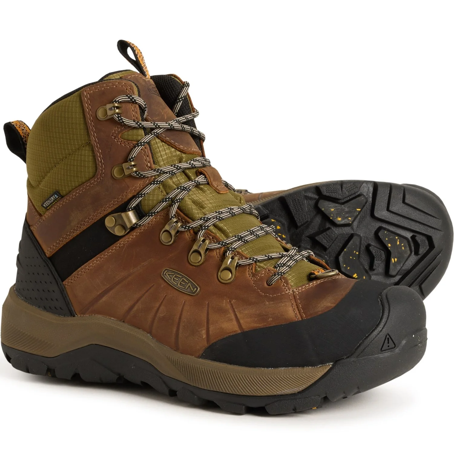 Men's Revel IV Mid Polar Bison Orange Pepper