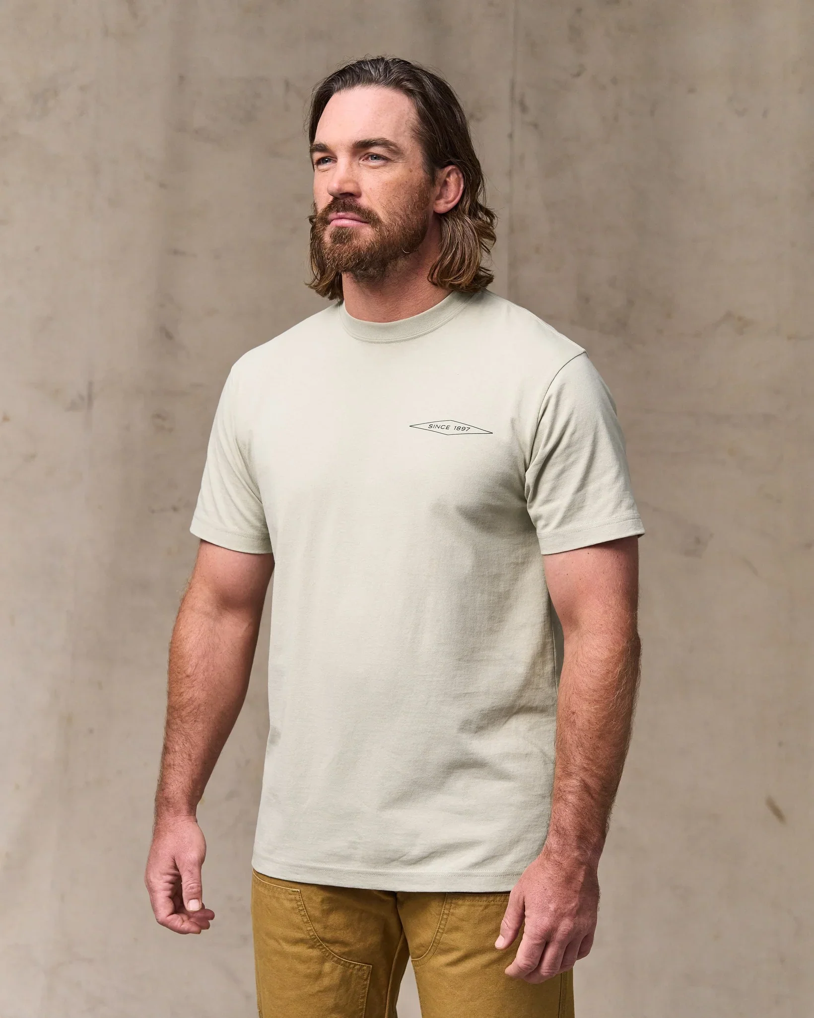 Men's Short Sleeve Diamond Graphic T-Shirt - Image 2