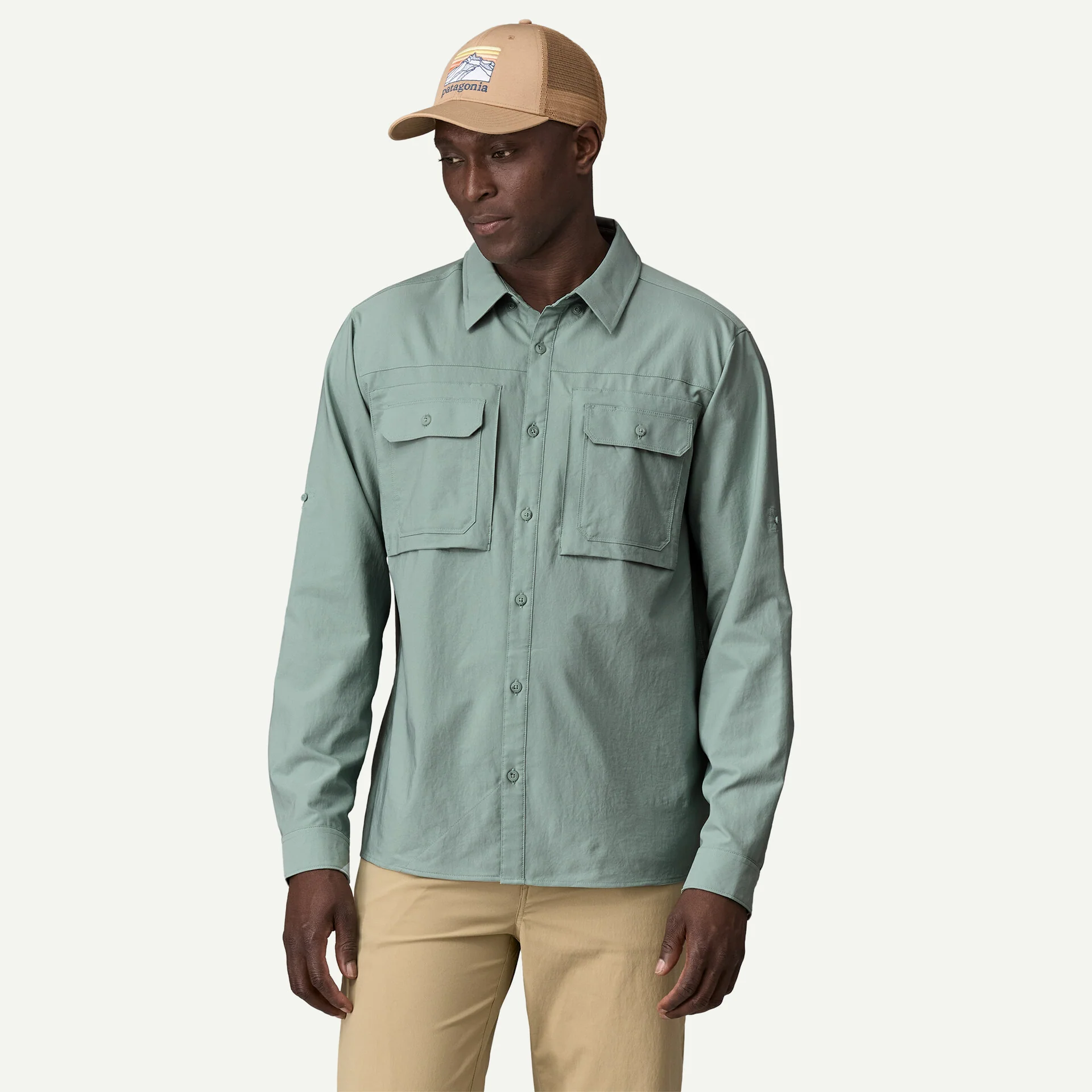 M's L/S Self Guided Sun Shirt - Image 3