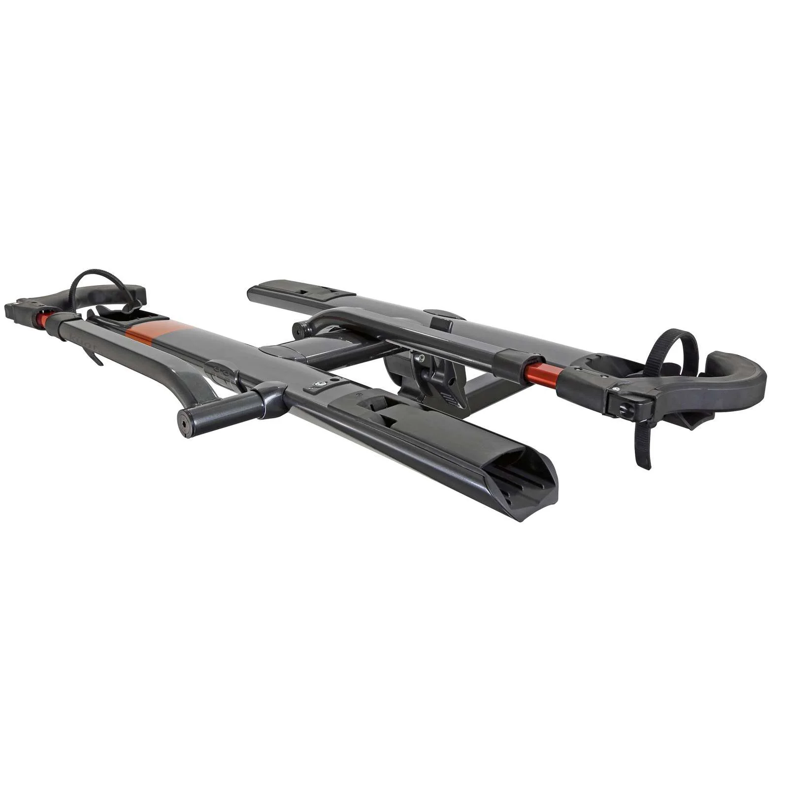 Sherpa 2.0 - 2" - 2 Bike Rack - Grey Metallic and Orange Anodize - Image 3