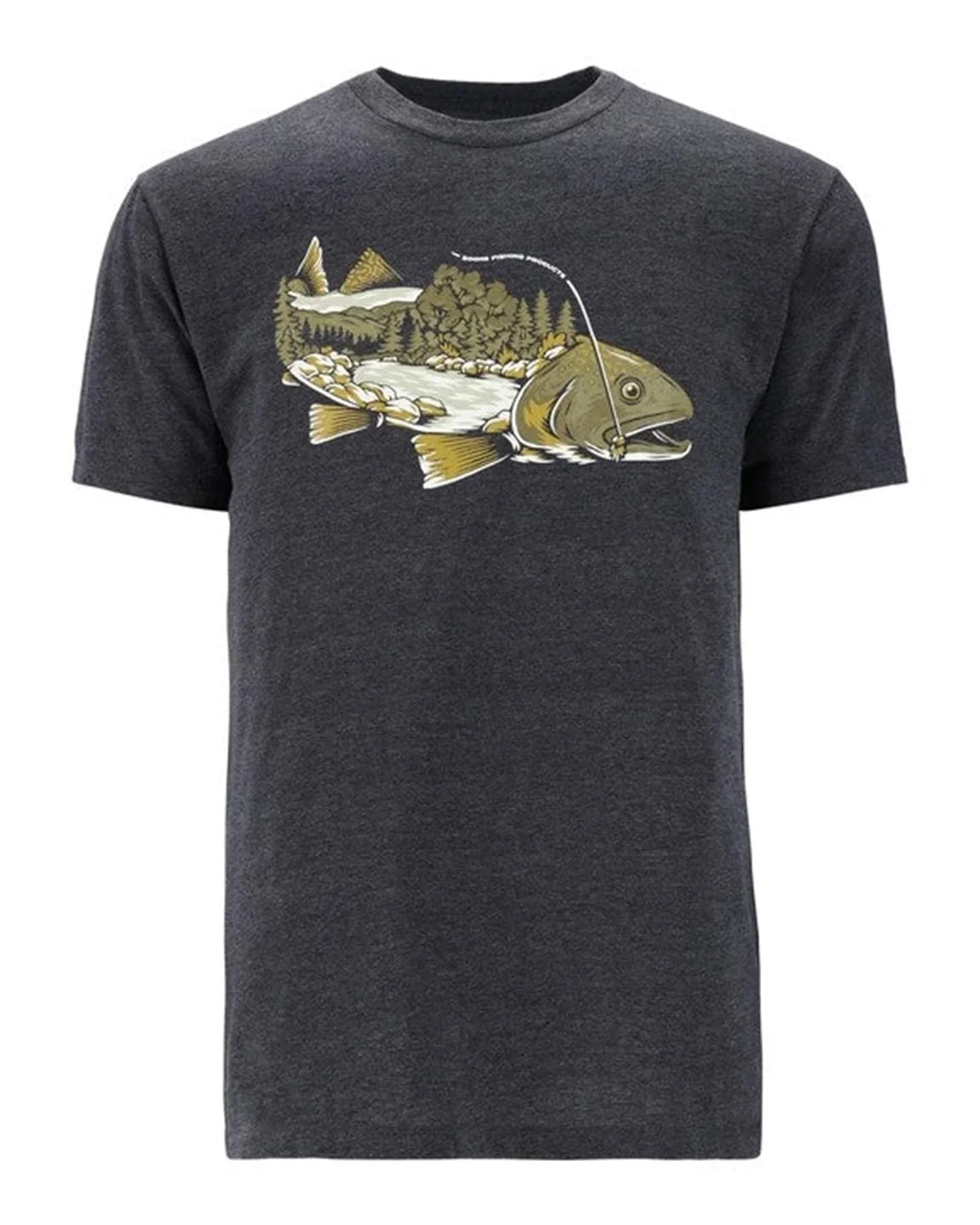 Sprign Flow T-Shirt - Charcoal Heather