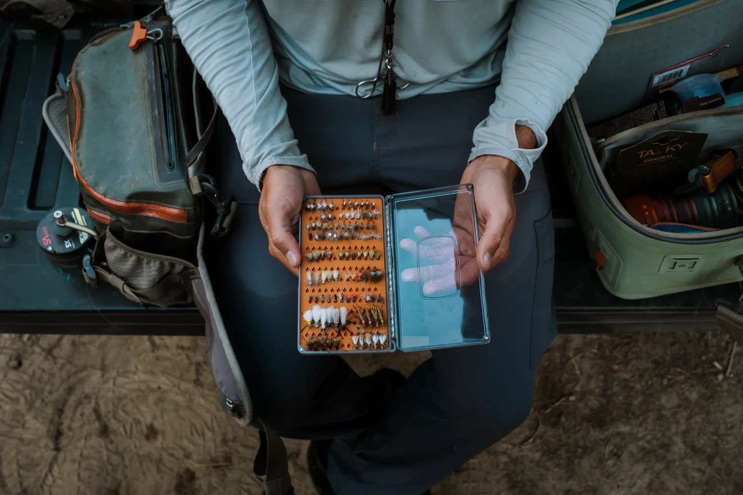 Tacky Original Fly Box - Burnt Orange - Image 3