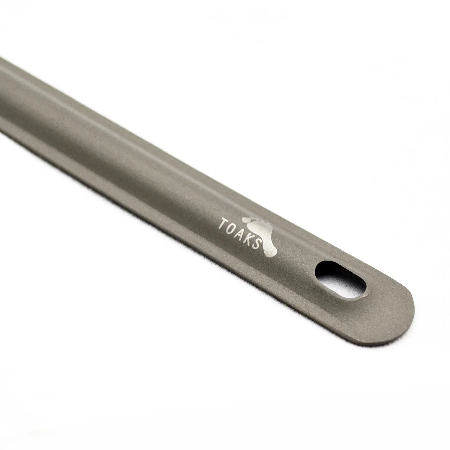 Titanium Long Handle Spoon with Polished Bowl - Image 3