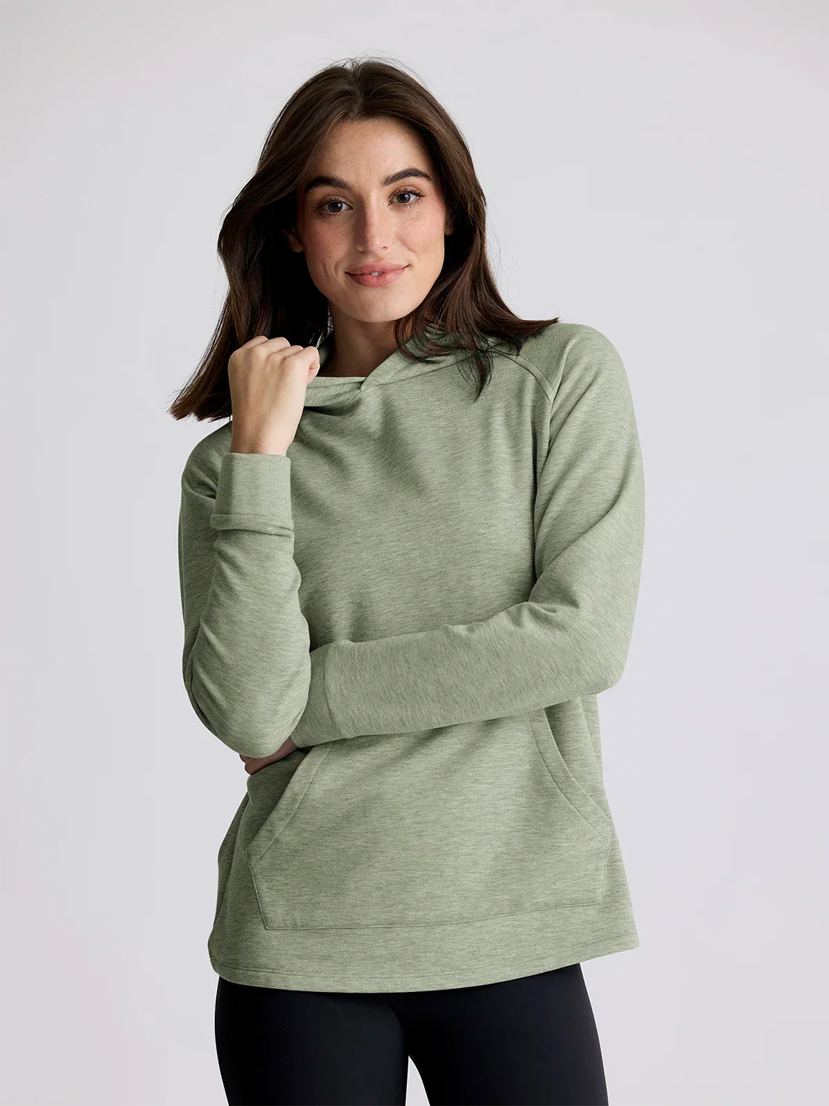 W's Bamboo Lightweight Fleece Hoodie - Image 3