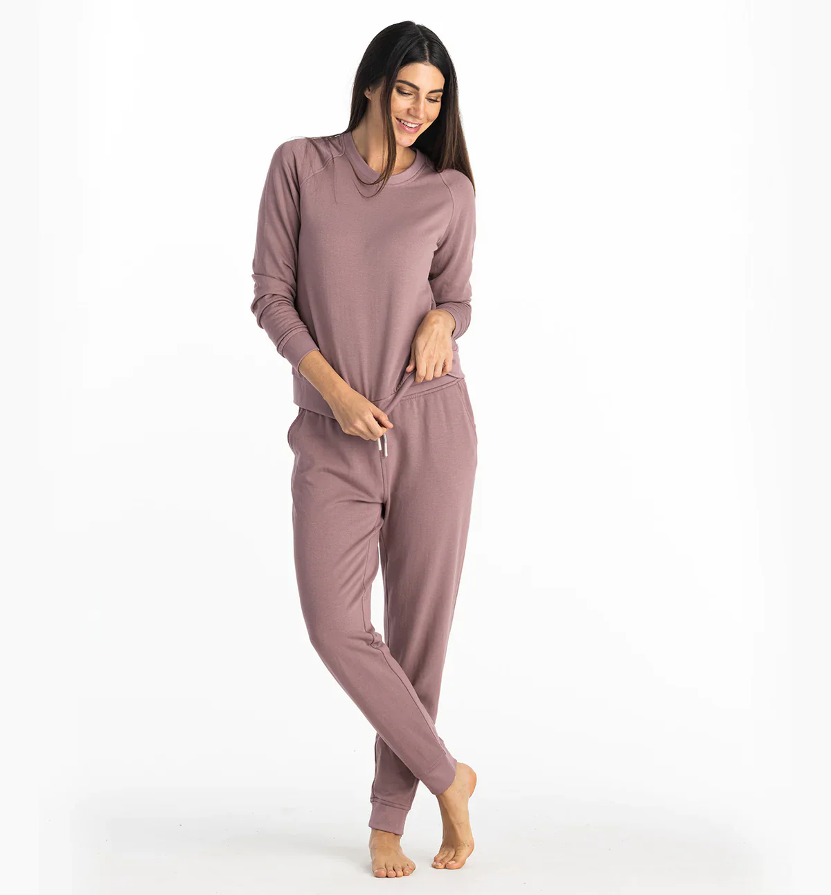 W's Bamboo Lightweight Fleece Jogger - Image 3
