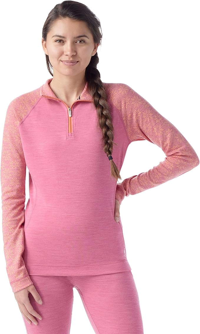 Women's Classic Thermal Merino Base Layer 1/4 Zip - Image 4