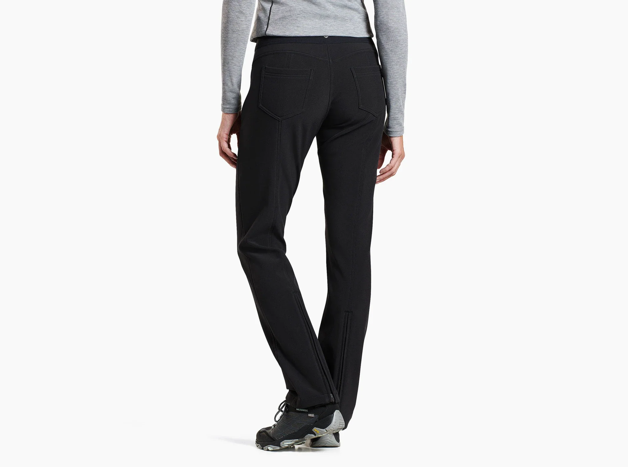WOMEN'S FROST SOFTSHELL PANT (RAVEN) - Image 3