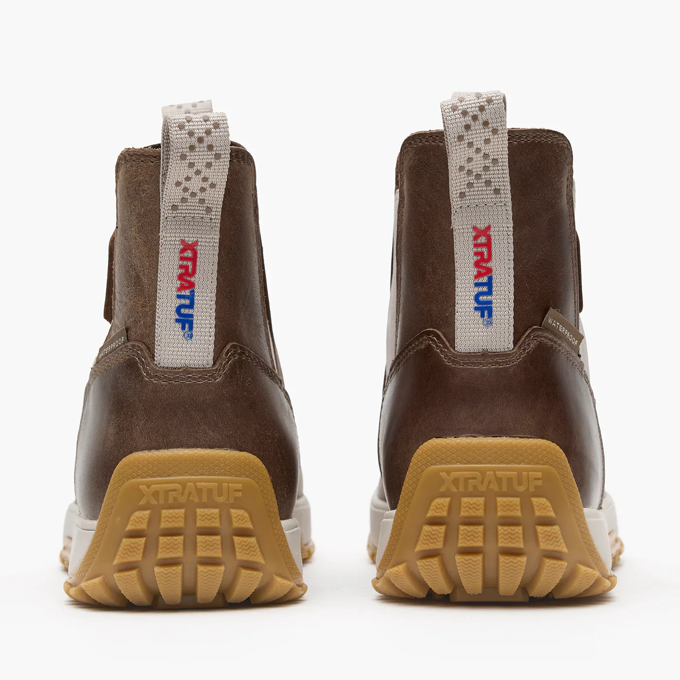 Women's Leather Ankle Deck Boot 6" - Image 3