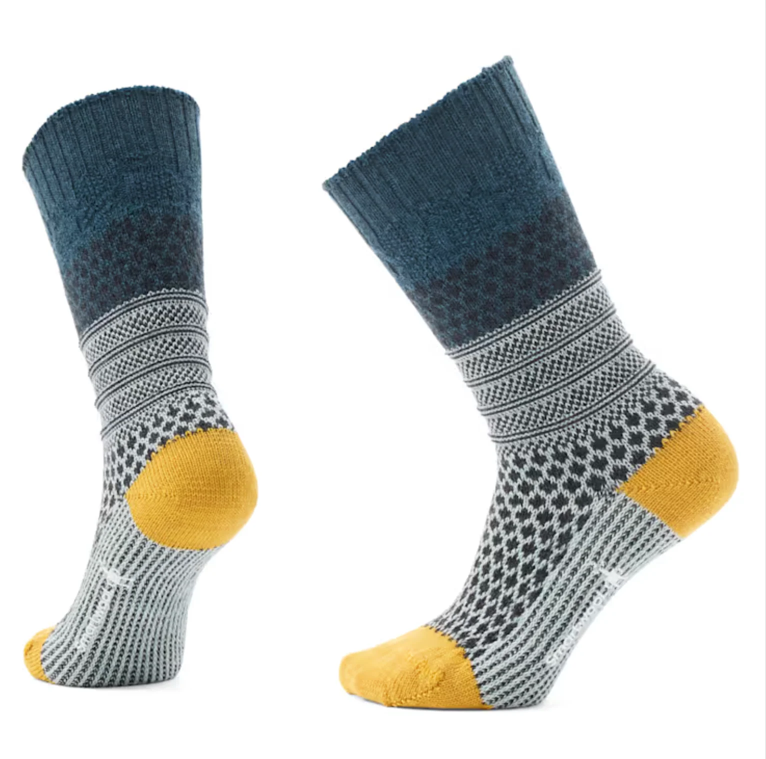 WOMEN'S POPCORN CABLE CREW SOCKS - Image 11