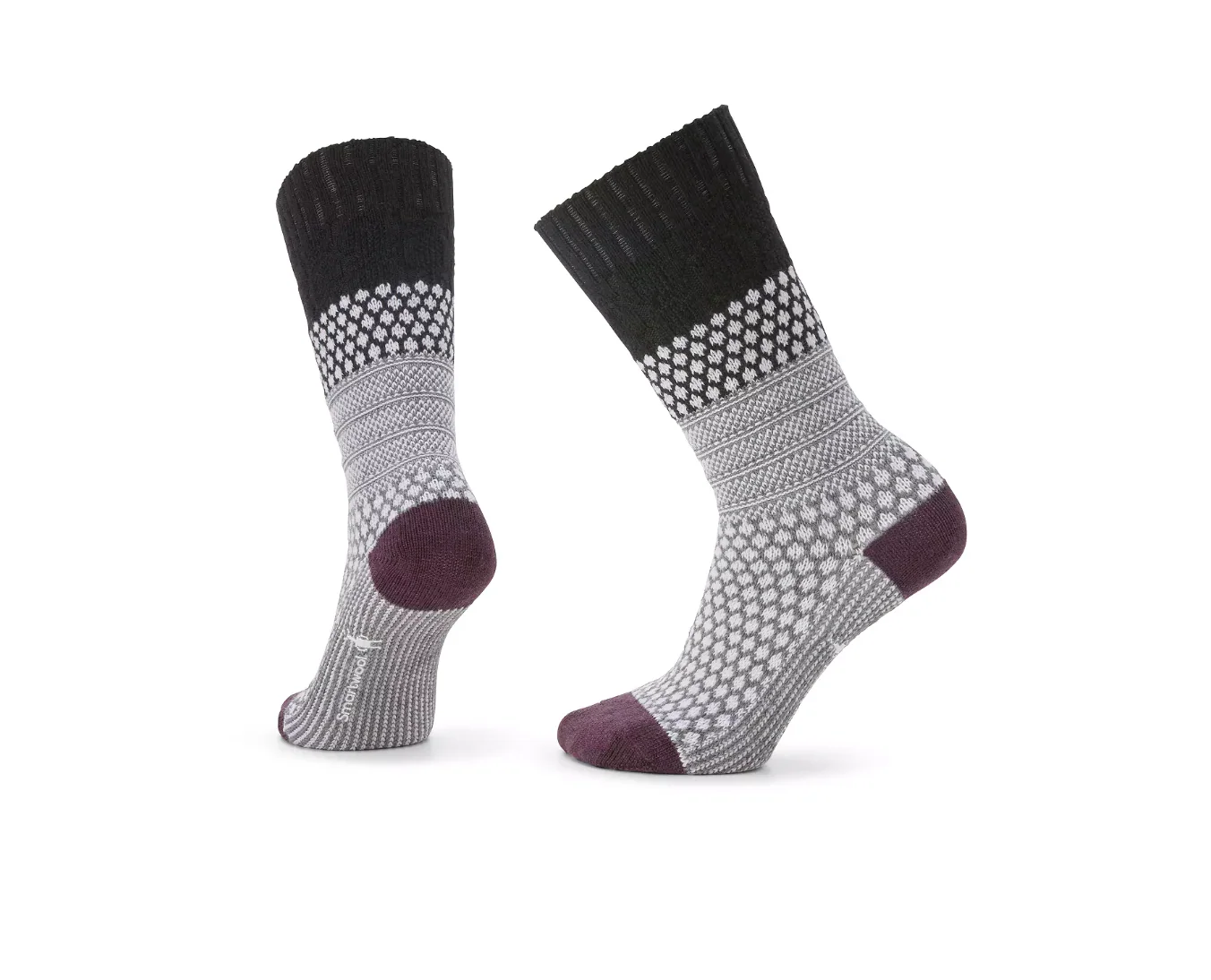 WOMEN'S POPCORN CABLE CREW SOCKS - Image 6