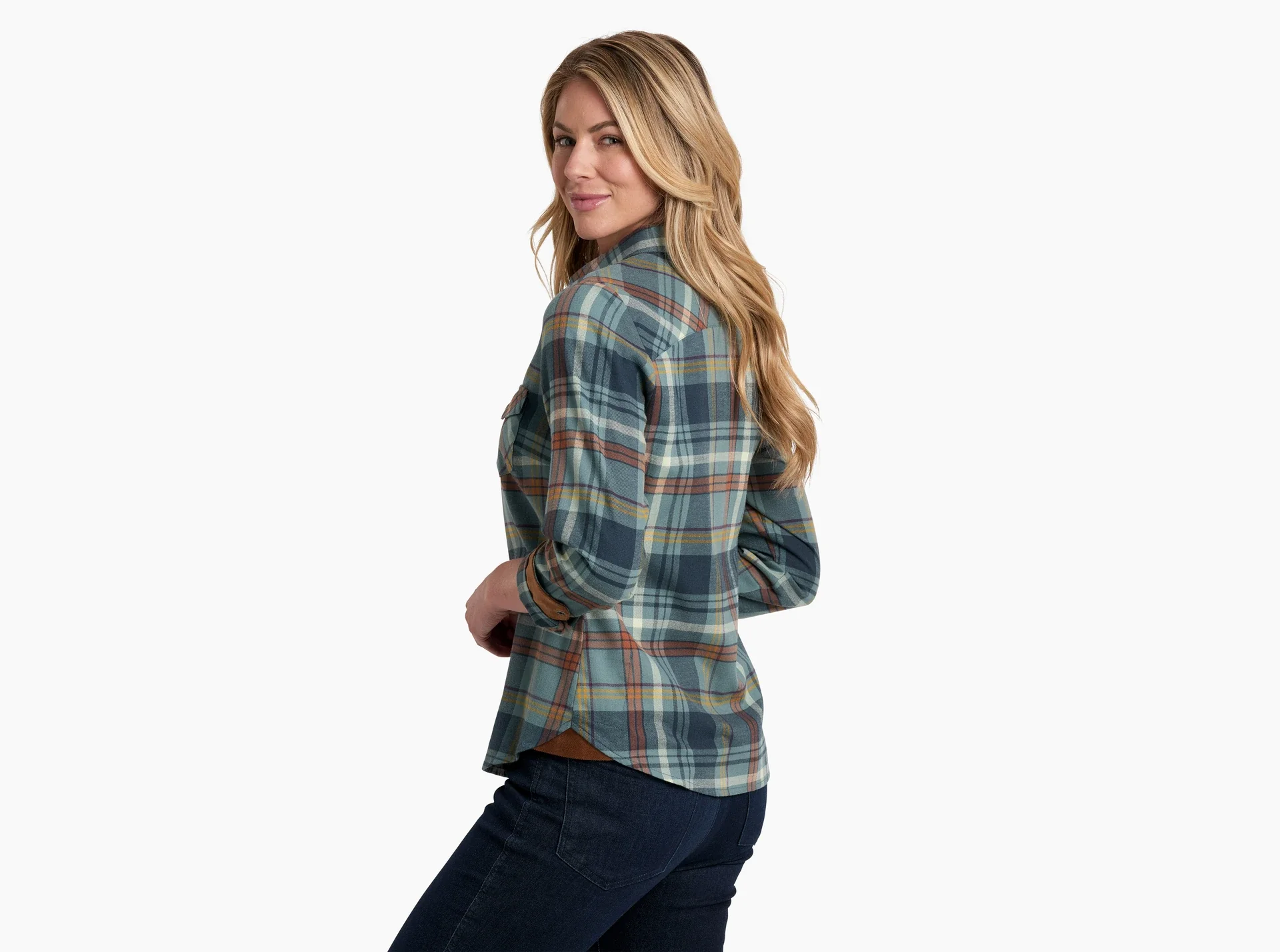 Women's Tess Flannel Long Sleeve - Image 3