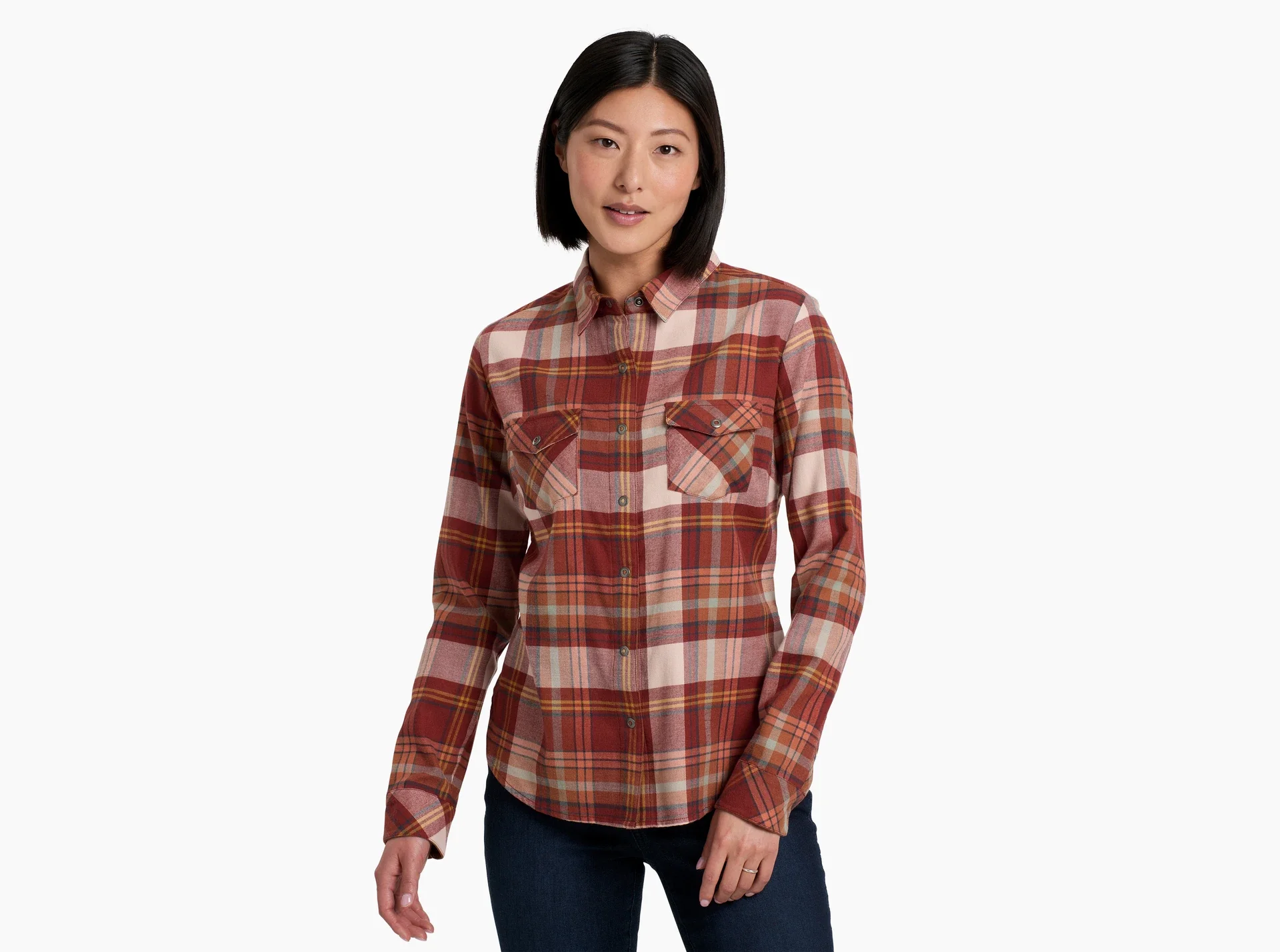 Women's Tess Flannel Long Sleeve - Image 4