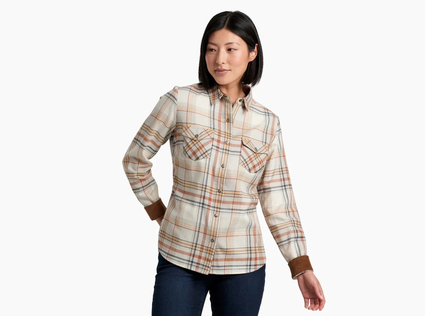 Women's Tess Flannel Long Sleeve - Image 5