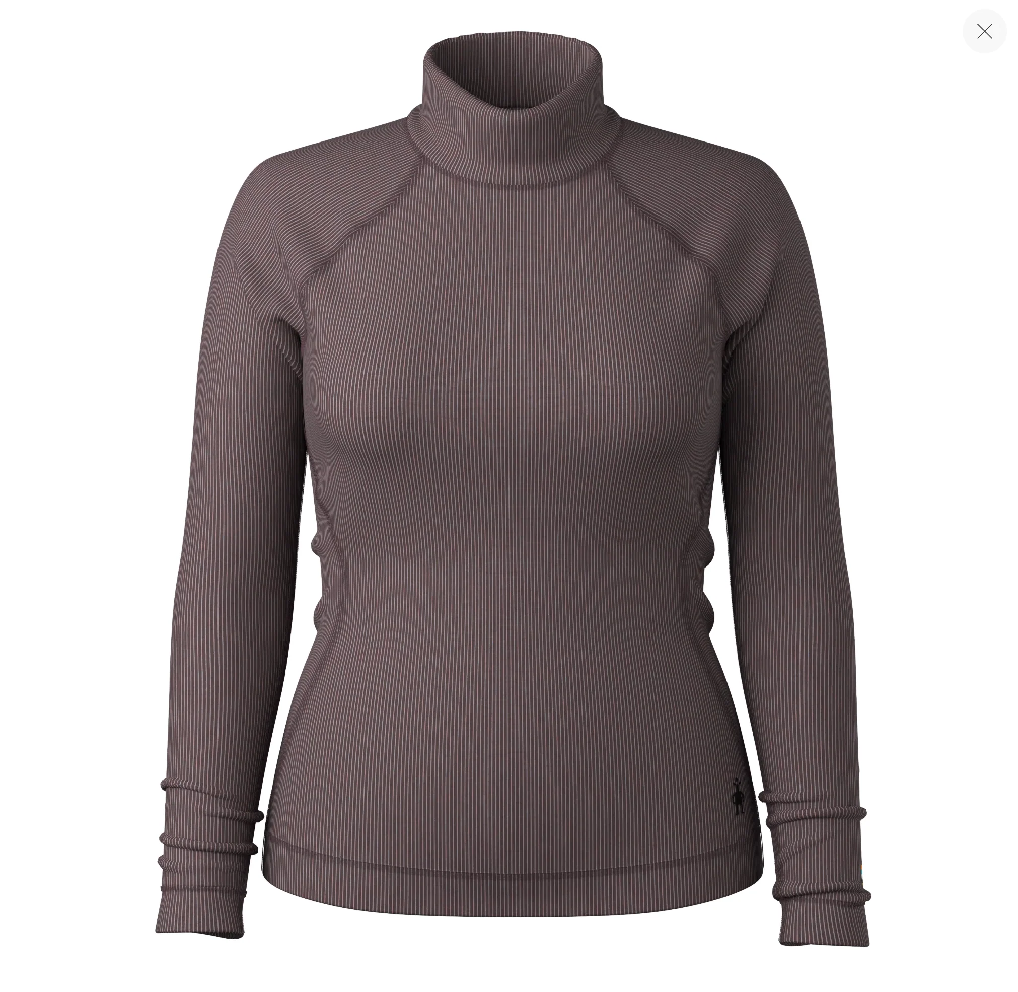Women's Thermal Merino Rib Turtleneck - Image 3